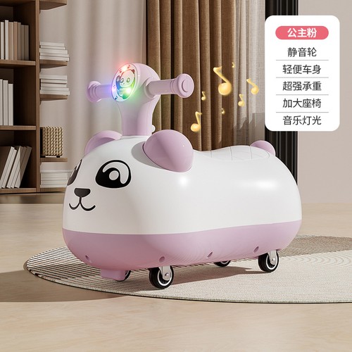 Panda wiggle car kids ride - kids, on