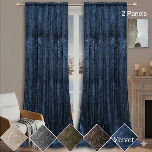 Luxury velvet curtains - velvet,