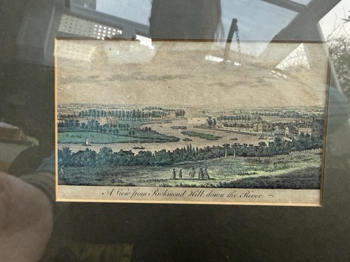 Vintage framed print view - vintage,