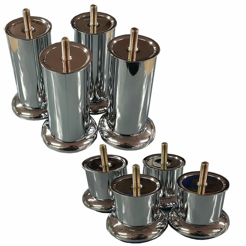 Metal chrome legs feet - metal,