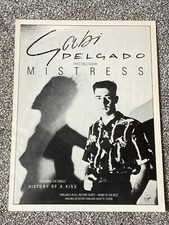 Rare Collectable 1983 Magazine Advert Picture Gabi Delgado Mistress Ad 80's