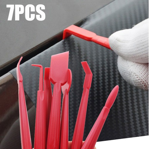7pcs red carbon fiber - 7pcs,