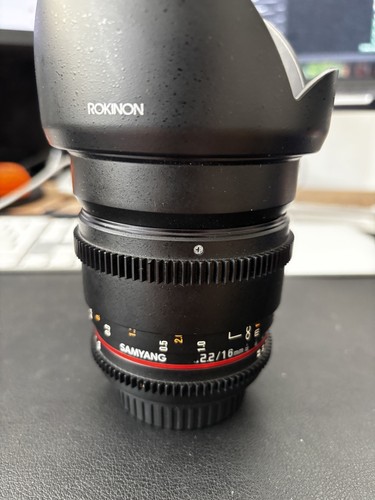 Samyang 16mm ef - ef, mount