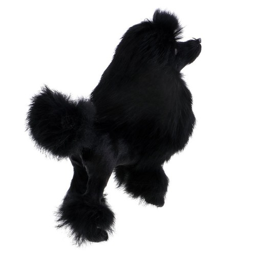Artificial poodle animal toy - poodle,