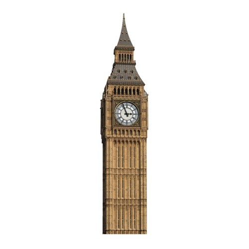 Big ben clock - ben, cutout
