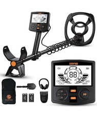 SUNPOW Metal Detector for Adults Professional, High-Tech with DSP