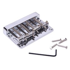 4 String Jazz / Precision Electric Bass Bridge Chrome +4