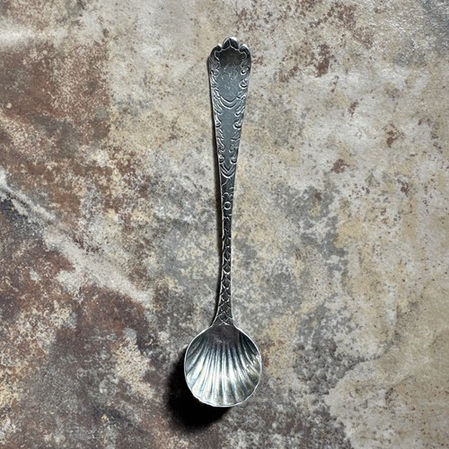 Georgian sterling silver salt - georgian,