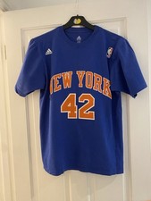 New York Knicks T Shirt Vintage Retro Size S Small Adidas