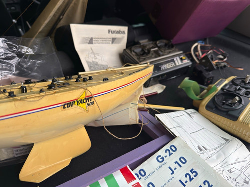 Vintage graupner cup yacht - cup,