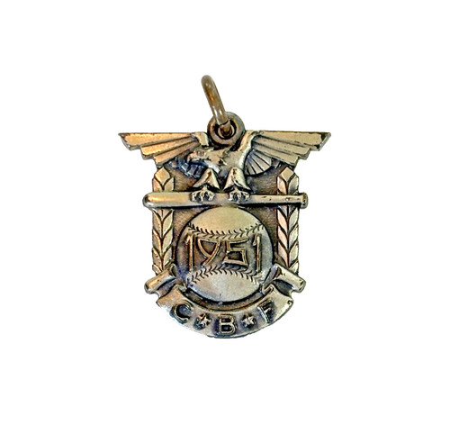 1951 cbf cleveland baseball - cbf,