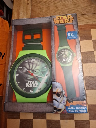 Star wars wall clock - star,