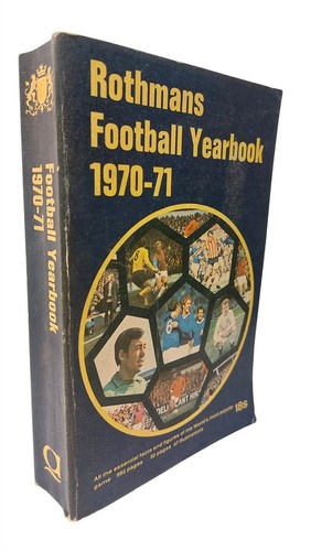 Rothmans football yearbook - rothmans,
