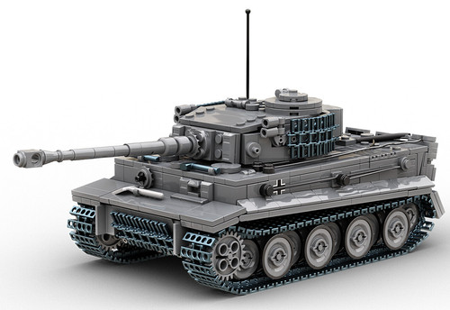 Buildarmy ww2 tiger1 - ww2, tank