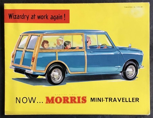 Morris mini traveller car - morris,