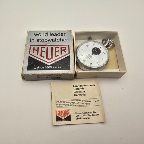 Heuer trackstar stopwatch - heuer,