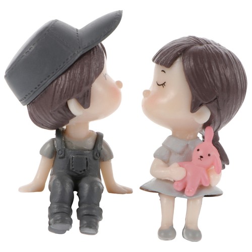 Pair lovers figurines couple - pair,