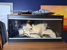 Vivexotic Repti Home Wooden Maxi Vivarium - Snake Lizard Reptile Housing Habitat