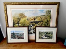 Dartmoor landscape oil - dartmoor,