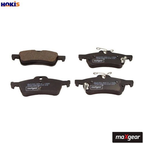 Brake pad set disc - pad,