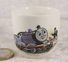 Wedgwood Thomas the Tank Engine Egg cup just under 2 inches tall breakfast