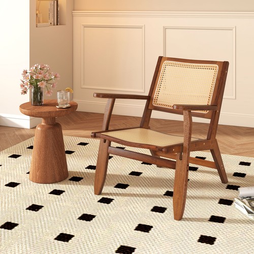 Bamboo wood rattan accent - bamboo,