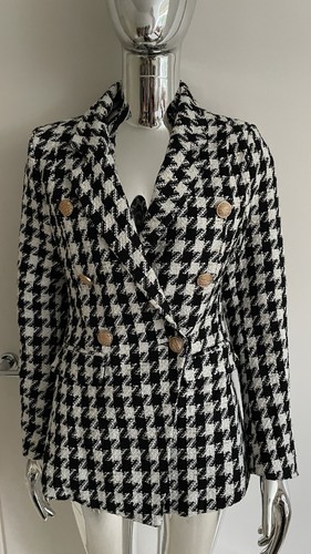 Designer blazer houndstooth - ,