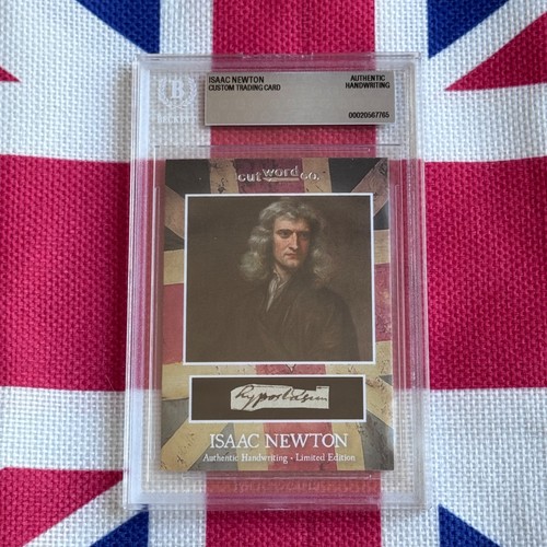 Isaac newton handwritten word - isaac,