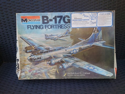 Vintage monogram g flying - monogram, b-17