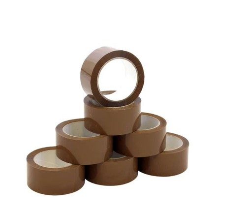 Brown packing tape - brown, parcel