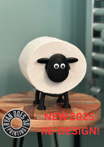 Shaun the sheep toilet roll - sheep,
