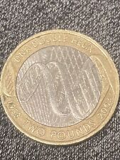 2003 Two Pound Coin DNA Double