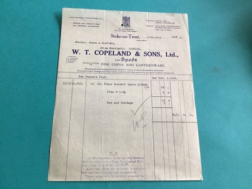 Copeland sons ltd - w, 1936