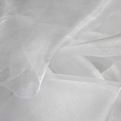Premium crystal sheer organza - crystal,