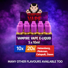 VAMPIRE VAPE E-LIQUID 5 x