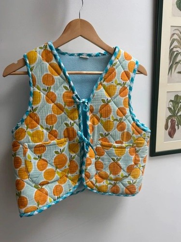 Handmade padded fleece - , lined