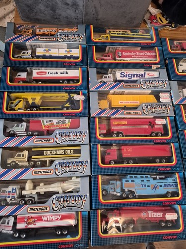 Matchbox convoy trucks