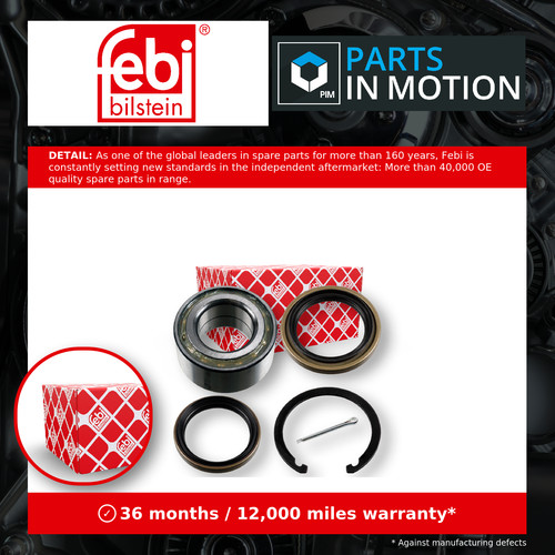 Wheel bearing kit - kit, fits