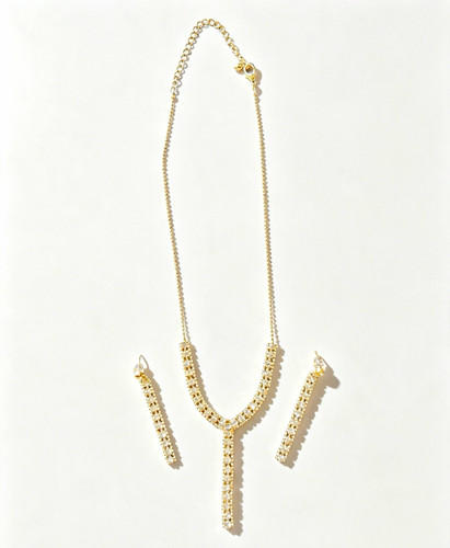 Silver tone clear - tone,