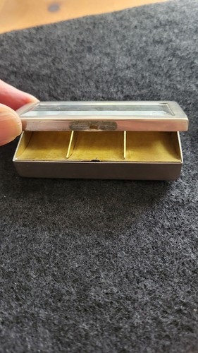 Vintage postage stamp holder - postage,