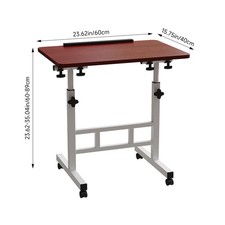 Adjustable Overbed Table with