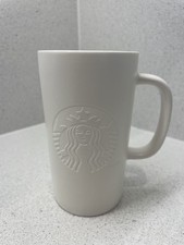 White Ceramic Matte Etched