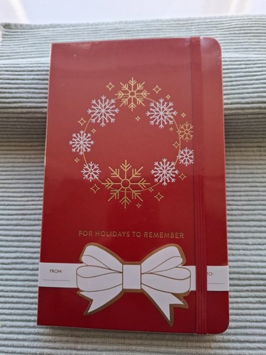 Moleskine red ruled notebook - moleskine,