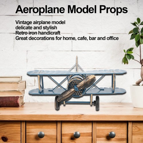 Wrought iron plane - iron, biplane