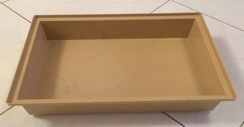 Underbody beige hamster cage - underbody,