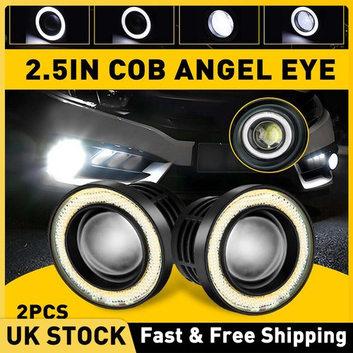 2pcs white 5mm cob - 2pcs, 63.5mm