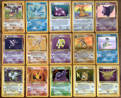 Pokemon fossil rare holo - fossil, cards