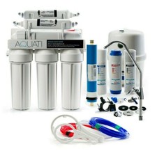 AQUATI 6 STAGE REVERSE OSMOSIS UNDER SINK MINERAL DRINKING WATER FILTER SYSTEM