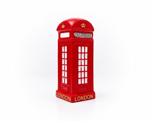 London red telephone box - red,