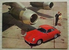 PORSCHE 1600 Car Sales Leaflet For 1962 #W196e 8M 9.61 GI